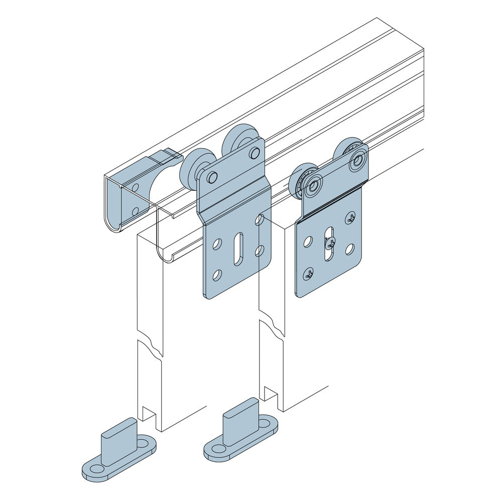 Advance PRO U30/50 Rail Dubbel 200cm-782574