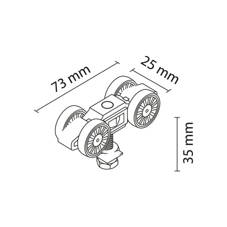 Advance PRO S100 Onderdelenset 1 deur 100 kg-782577
