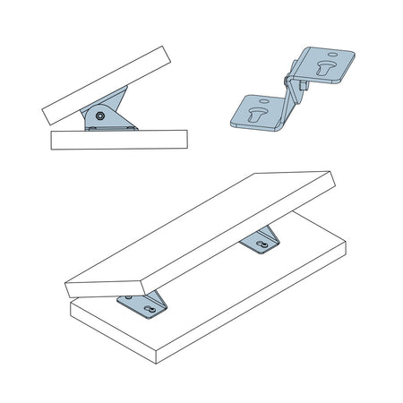 Advance PRO Schuin daksteun set 4 stuks-782583