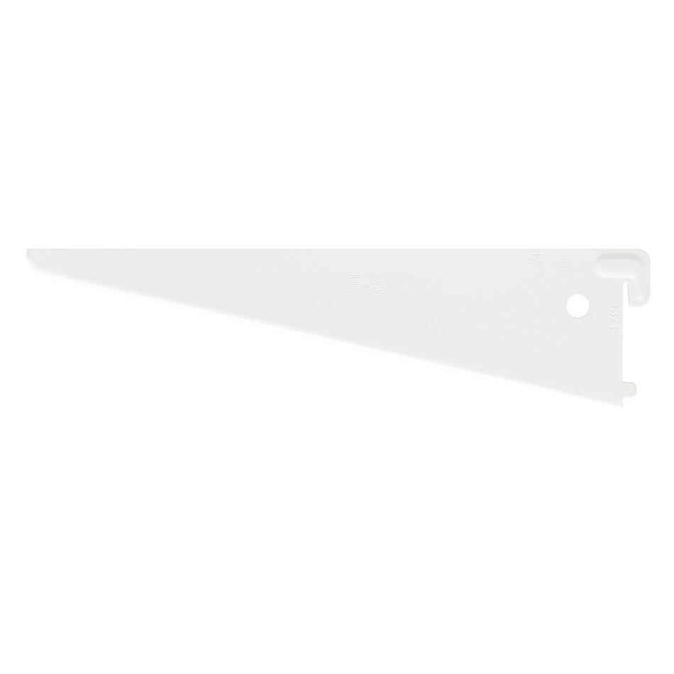 F-Systeem drager dubbel 22 cm wit RAL9003 40 kg-782624