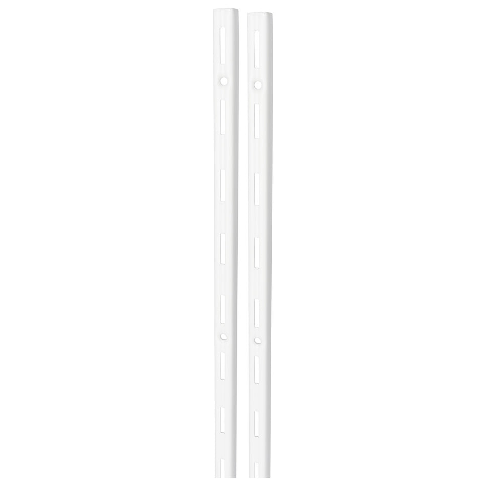 F-Systeem rail enkel 150 cm wit RAL9003 2 stuks 400 kg-782640