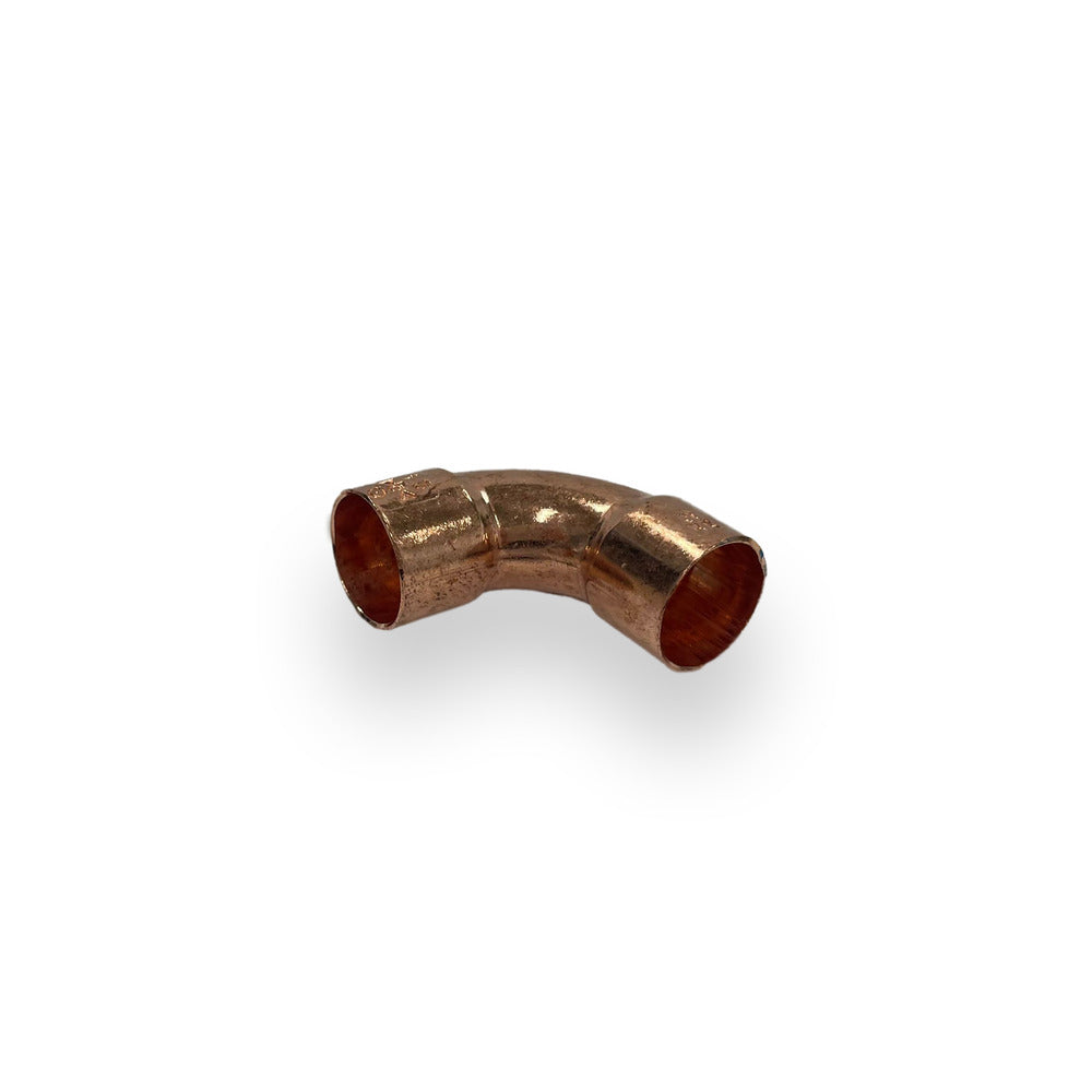 Bocht roodkoper 15 x 15 mm 90° - 2 stuks-783533