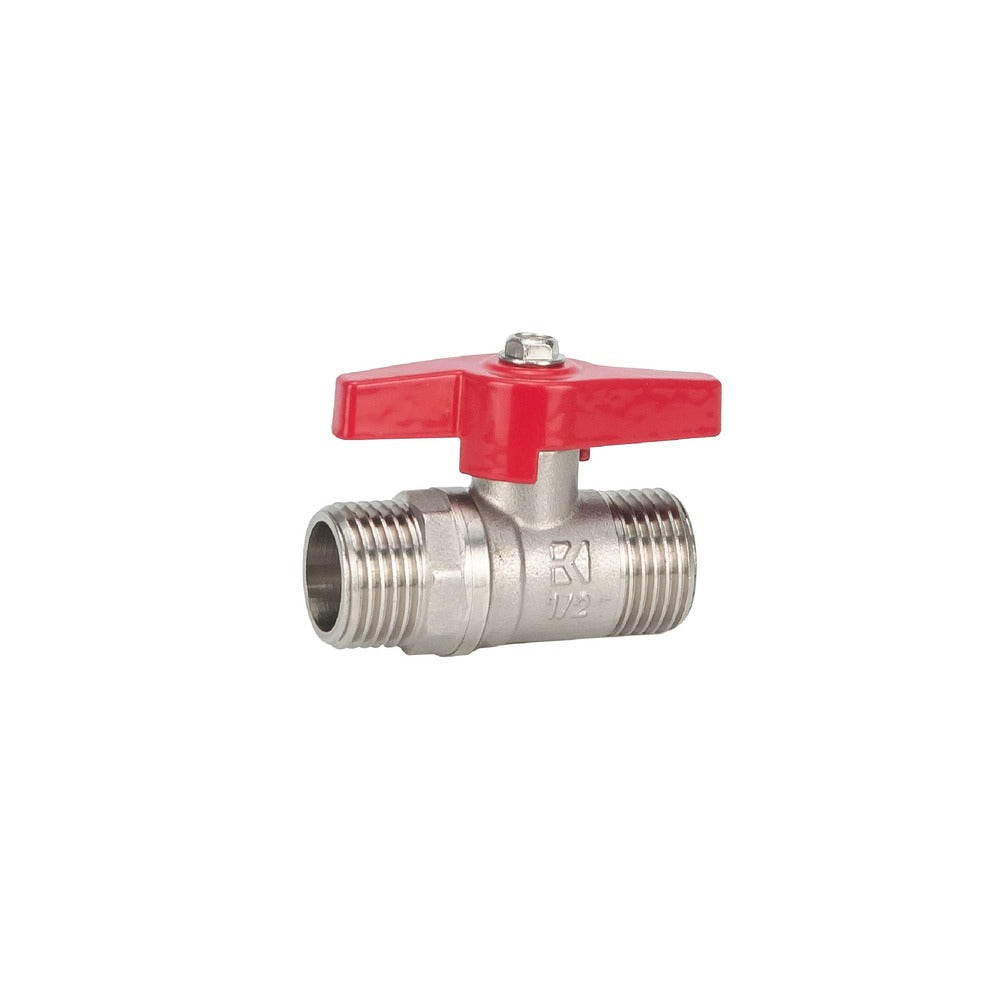 Kogelstopkraan met vlindergreep Draad 1/2"M-783551