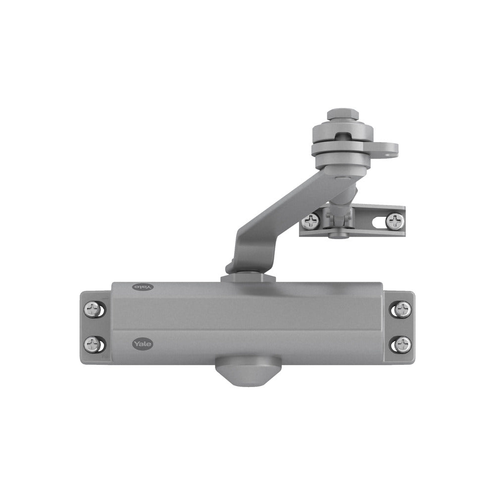Yale Deurdranger 300 Series Zilver Hold Open-784910