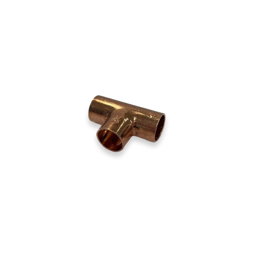 Riko T-stuk Roodkoper 2st-787934