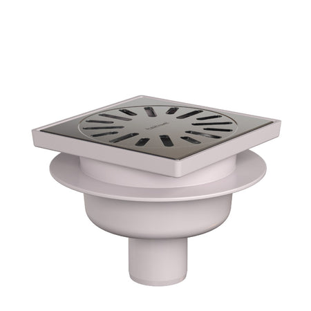 Doucheput RVS Recht 15x15cm-795040