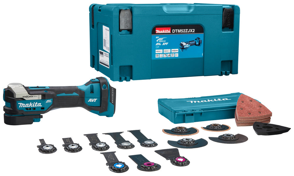 Makita Multitool 18V DTM52ZJX2 In Mbox-801512