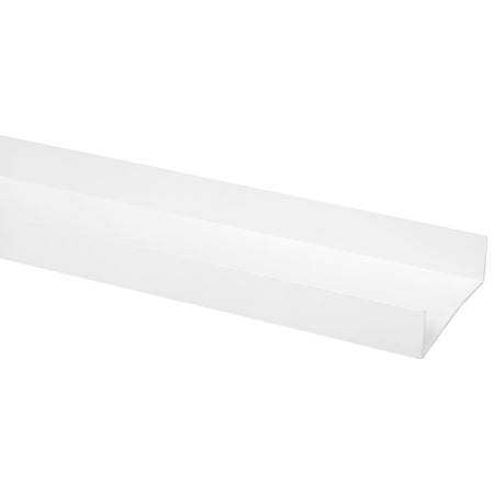 U-profiel kunststof 20x71x20mm wit 260cm-801921