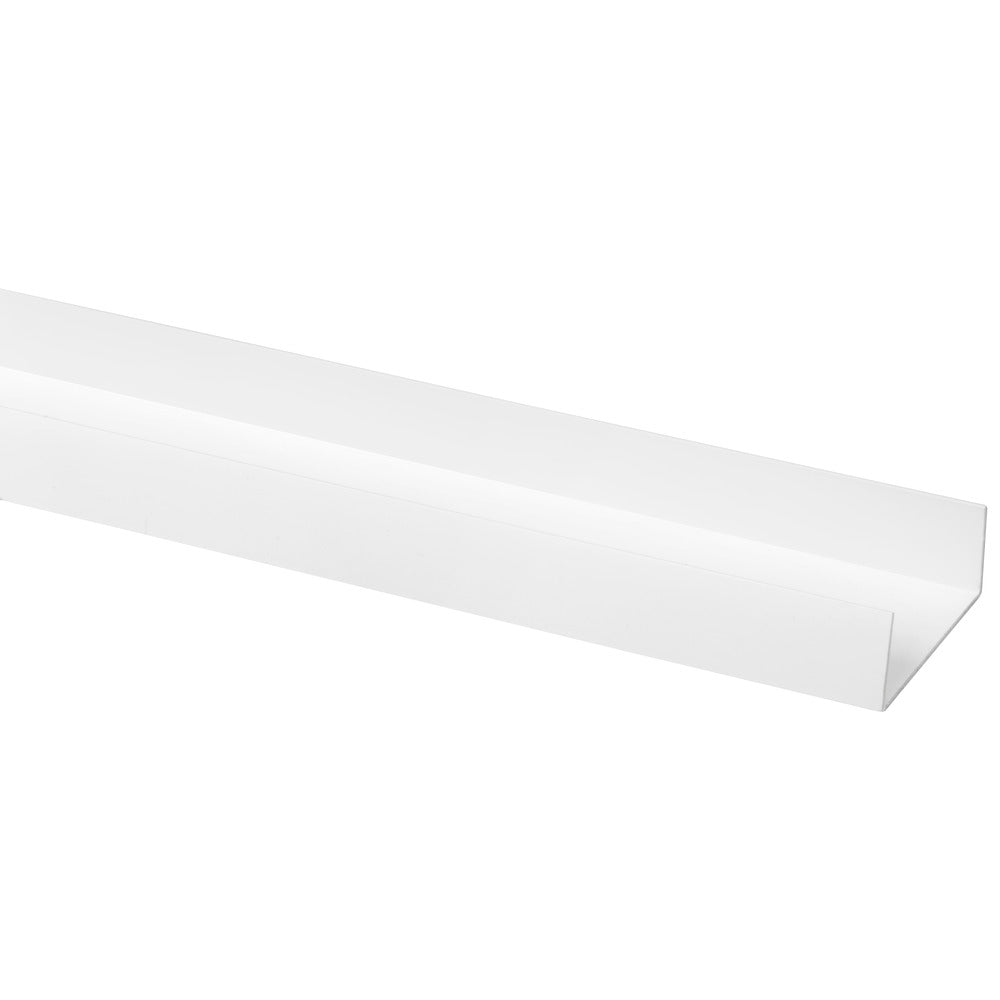 U-profiel kunststof 20x51x20mm wit 260cm-801923