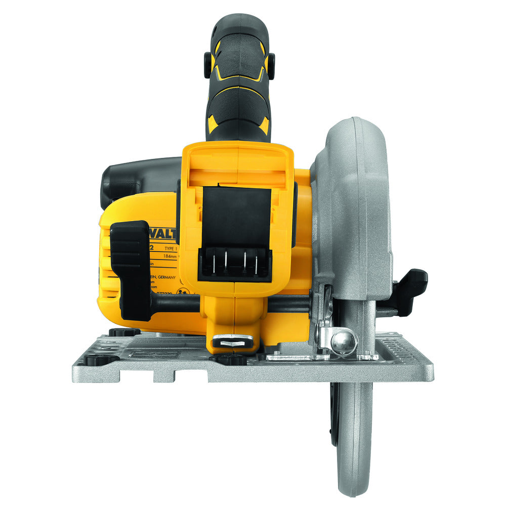DeWALT XR Brushless Cirkelzaag DCS572NT-XJ 18V 184mm-802339