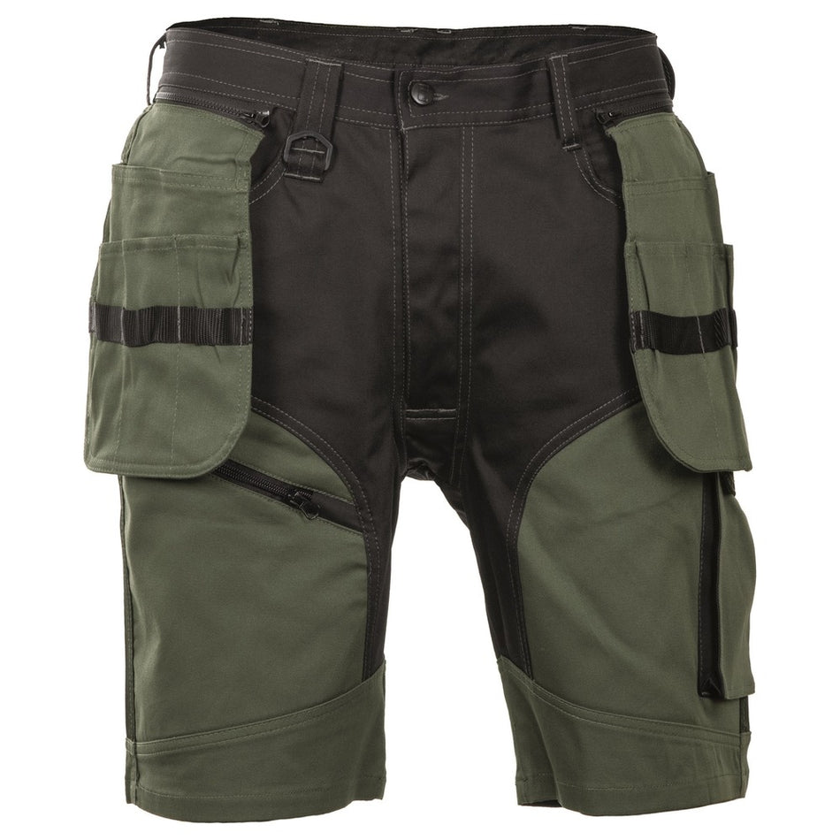 CERVA Korte Werkbroek Keilor Olijfgroen-803600