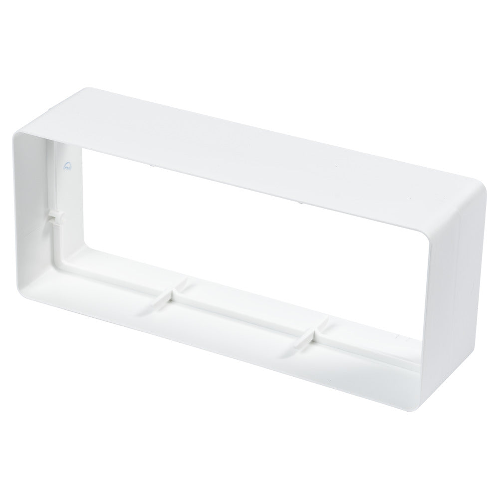 Sanivesk Vlakkanaal Kanaalverbinder PVC Wit 220x90mm-804148