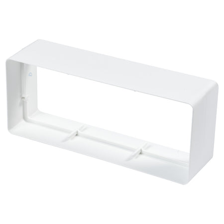 Sanivesk Vlakkanaal Kanaalverbinder PVC Wit 220x90mm-804148