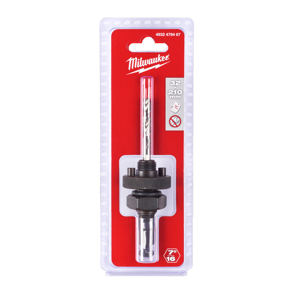 Milwaukee Opnameschacht Hex 11 Voor Gatzagen 32-210mm-804382