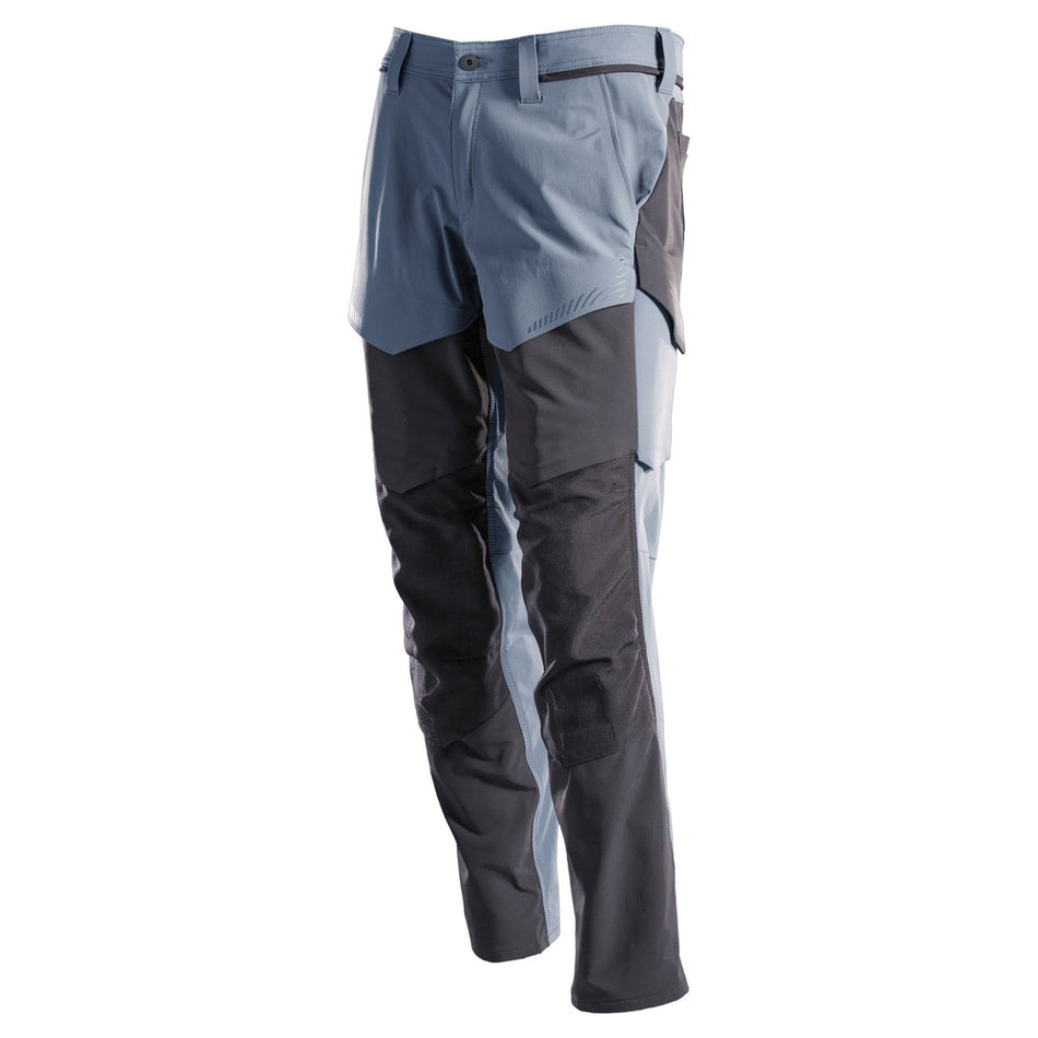 Mascot Werkbroek Customized Ultimate Stretch IJsblauw/Marine-806087