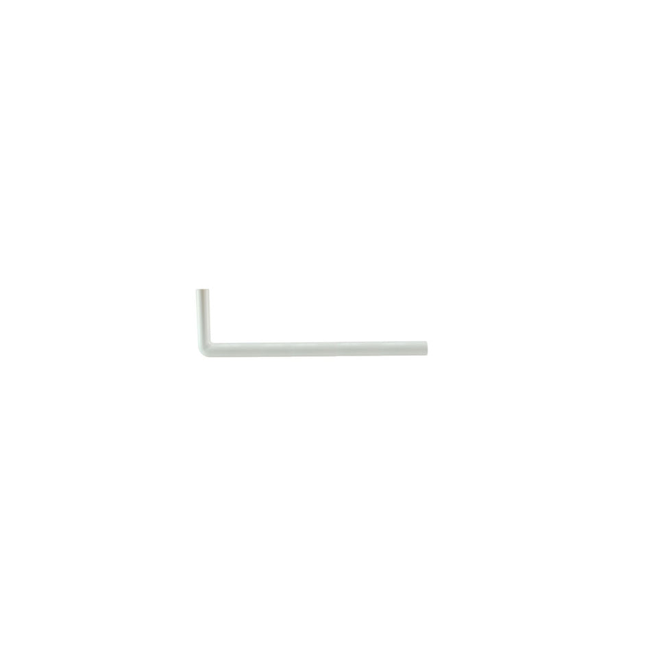 Riko Vloerbuis PVC Wit 75x22x3,2cm-806467
