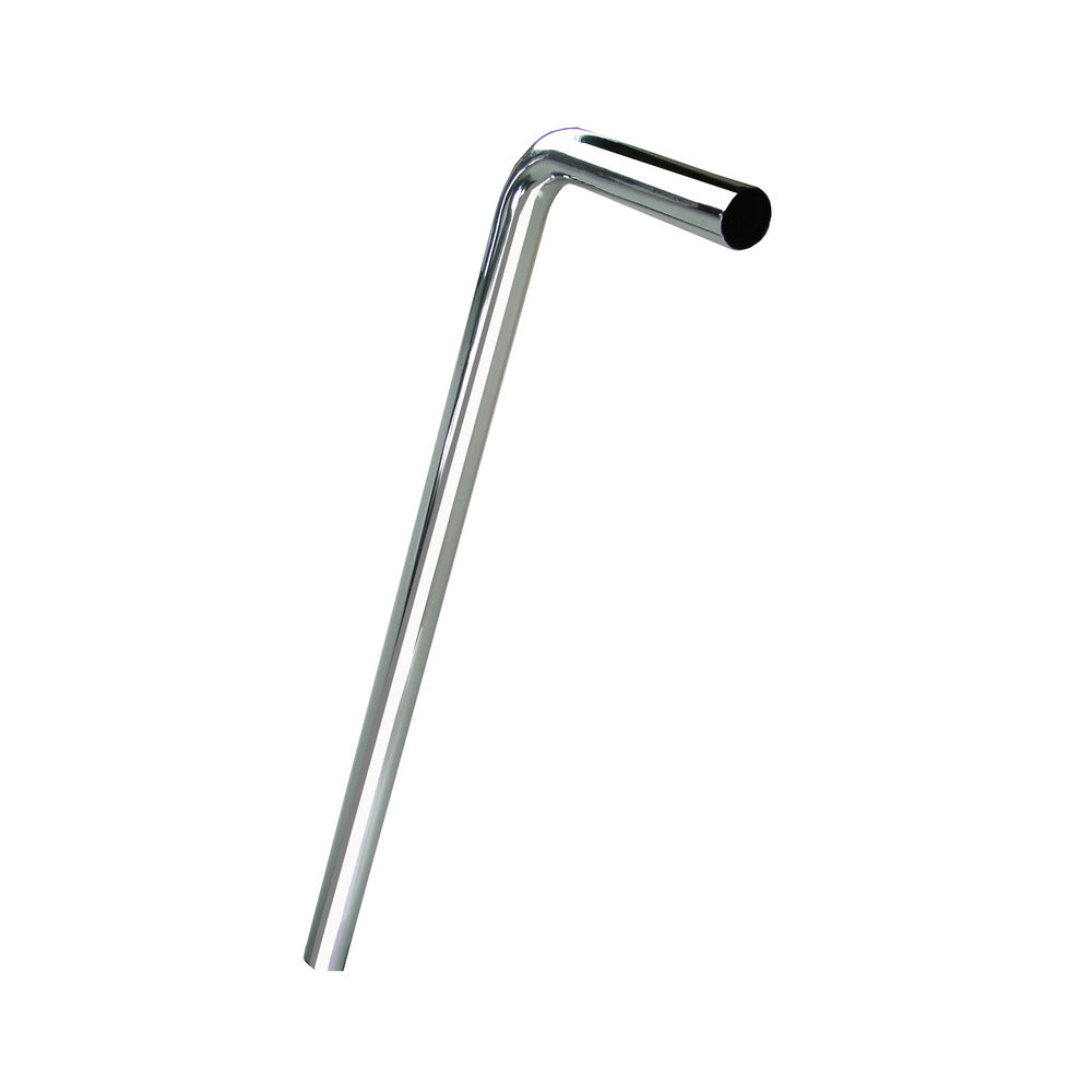 Riko Vloerbuis Chroom 75x22x3,2cm-806468
