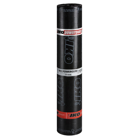 IKO Powergum APP Bitumen Toplaag  470K14  EU Zwart Gewapend 1x6m-808653