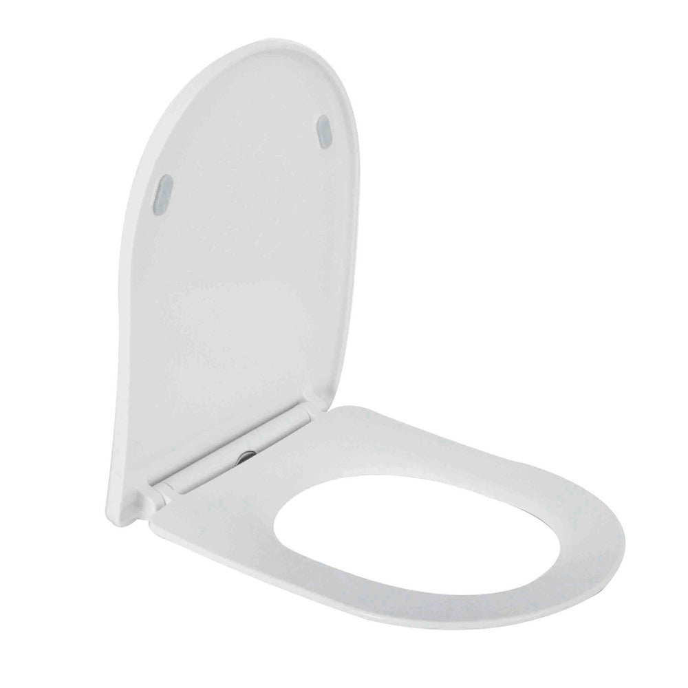 Alora Slim Toiletzitting Softclose en Quick Release Glanzend Wit-809537