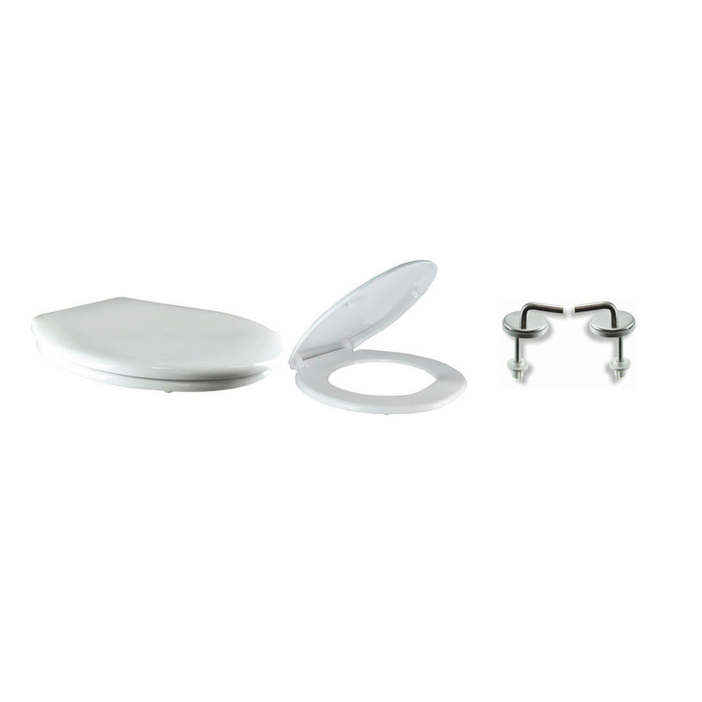 Manoir Toiletzitting Glanzend Wit-809538