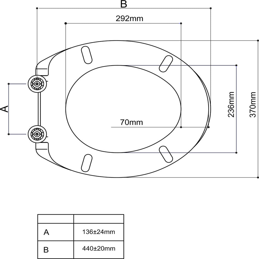 Manoir Toiletzitting Glanzend Wit-809538
