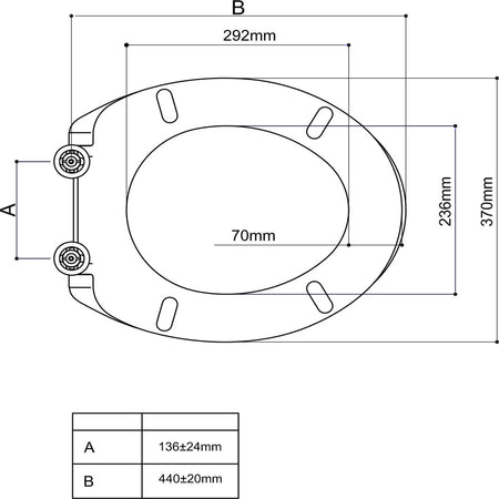Manoir Toiletzitting Glanzend Wit-809538