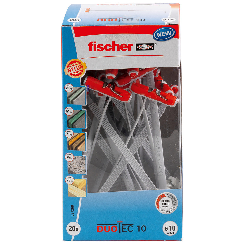fischer Duotec 10 Hollewandplug 20st-816380