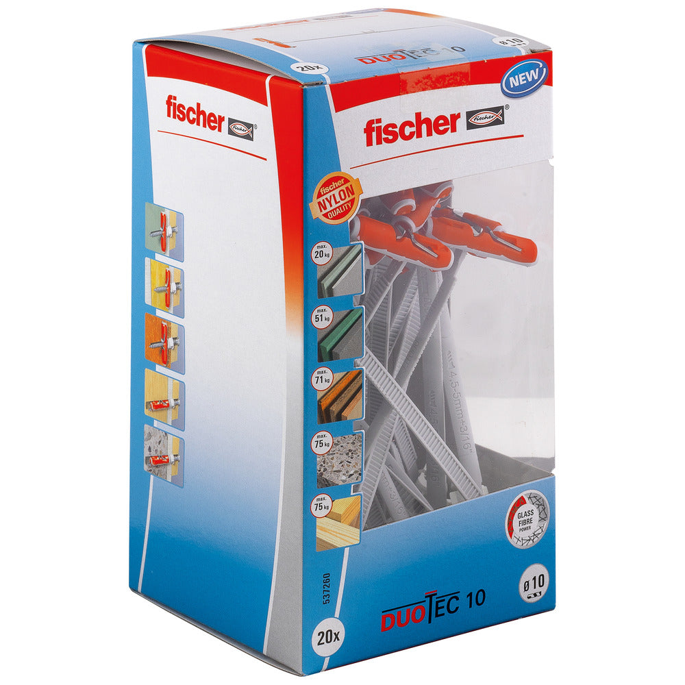 fischer Duotec 10 Hollewandplug 20st-816380