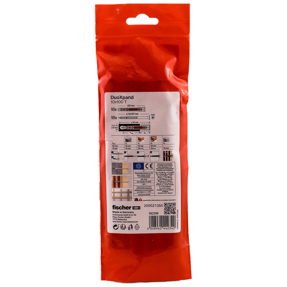 fischer Constructieplug DuoXpand Verzinkt T-816390