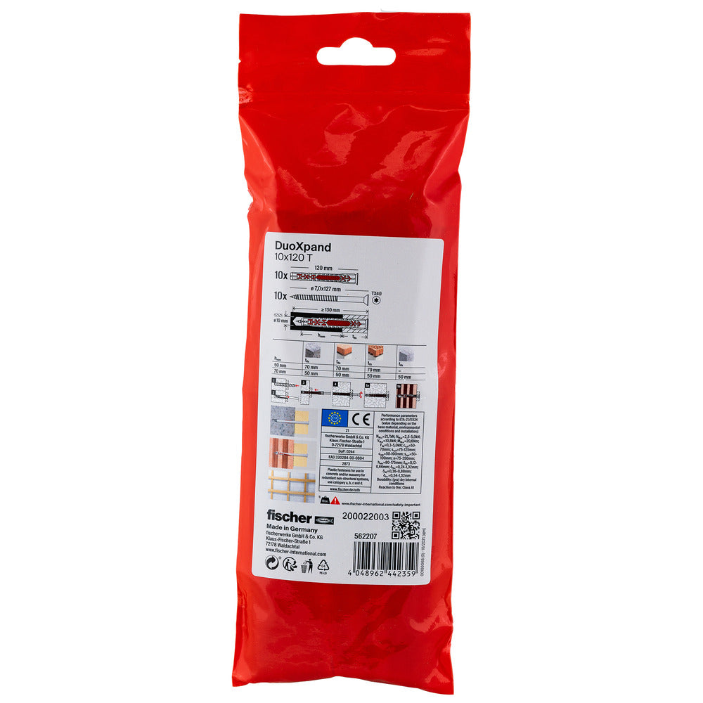 fischer Constructieplug DuoXpand Verzinkt T-816391