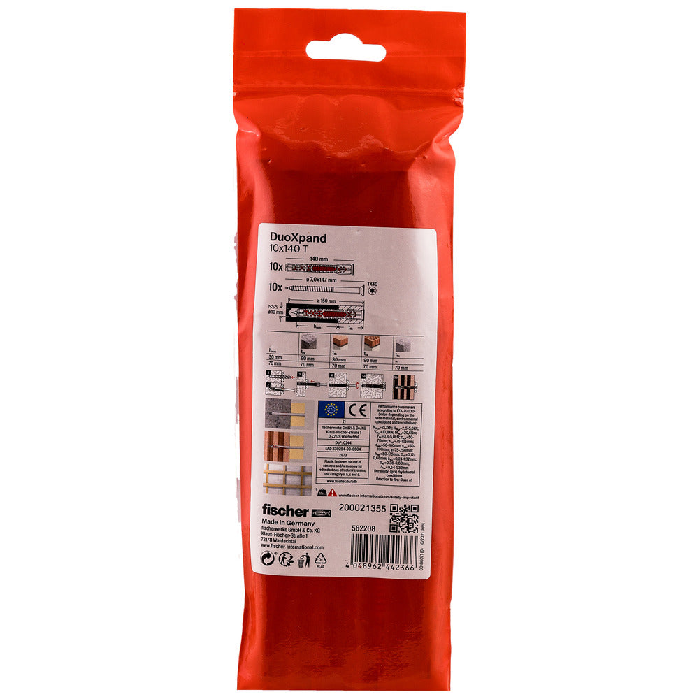 fischer Constructieplug DuoXpand Verzinkt T-816392