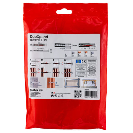 fischer Constructieplug DuoXpand Verzinkt FUS 10st-816396
