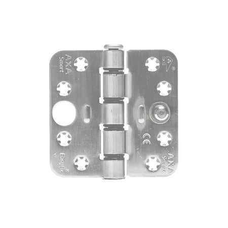 AXA Veiligheidsscharnier Smart Easyfix Ronde Hoek RVS 89x89mm SKG3-820470