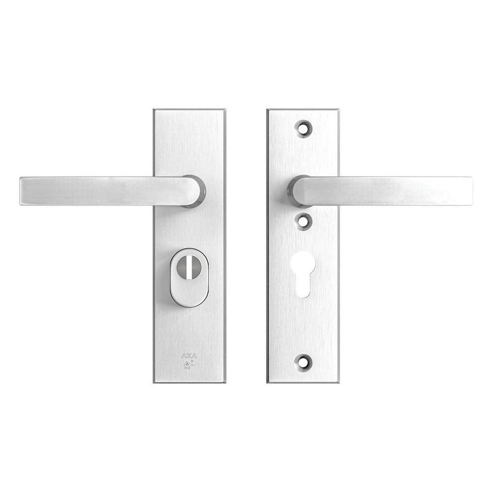 AXA Veiligheidsbeslag Edge Plus Kort Kruk-Kruk PC55 Anti-Kerntrek Alu SKG3-820478