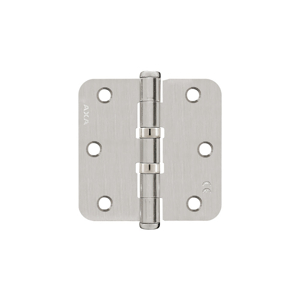 AXA Scharnier Kogellager Ronde Hoek RVS 76x76mm-820486