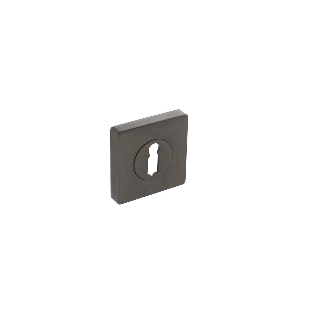 Sleutelplaatjes Verdekt Vierkant 55x55x10mm 7mm Nokken Antraciet-Grijs-820494