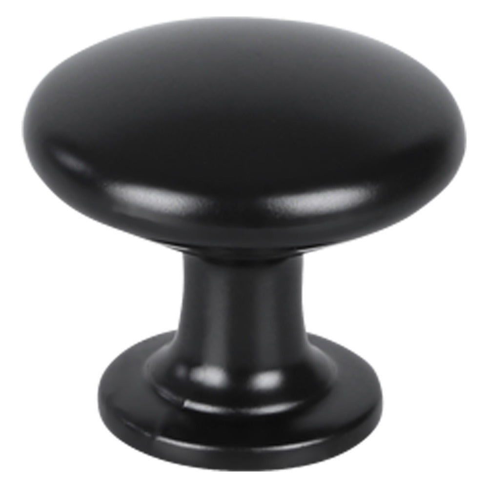 StarX Knop Bol Rond Zwart 29mm-820657