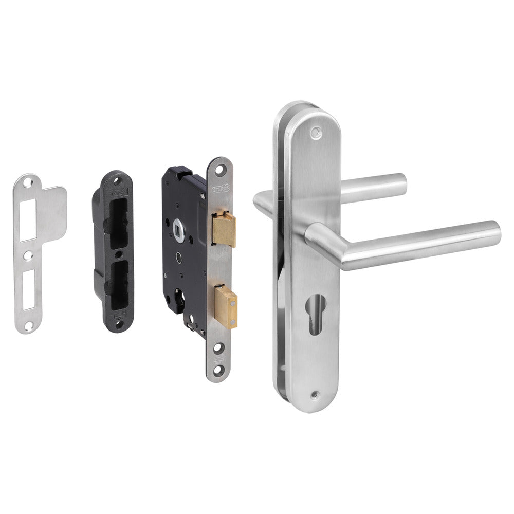 StarX Cilinderslot SKG1/Beslag PC55 RVS-820662