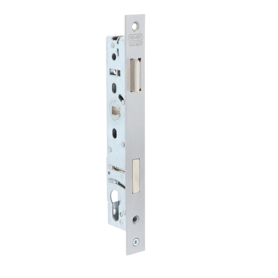 Nemef Smalslot 9601/07-25mm PC92mm Rechthoekige RVS voorplaat-820772