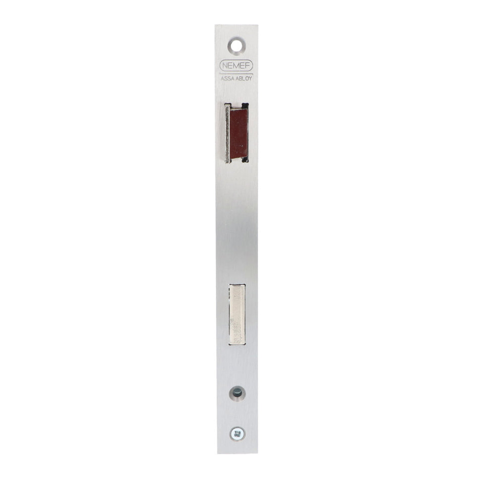 Nemef Smalslot 9601/07-25mm PC92mm Rechthoekige RVS voorplaat-820772