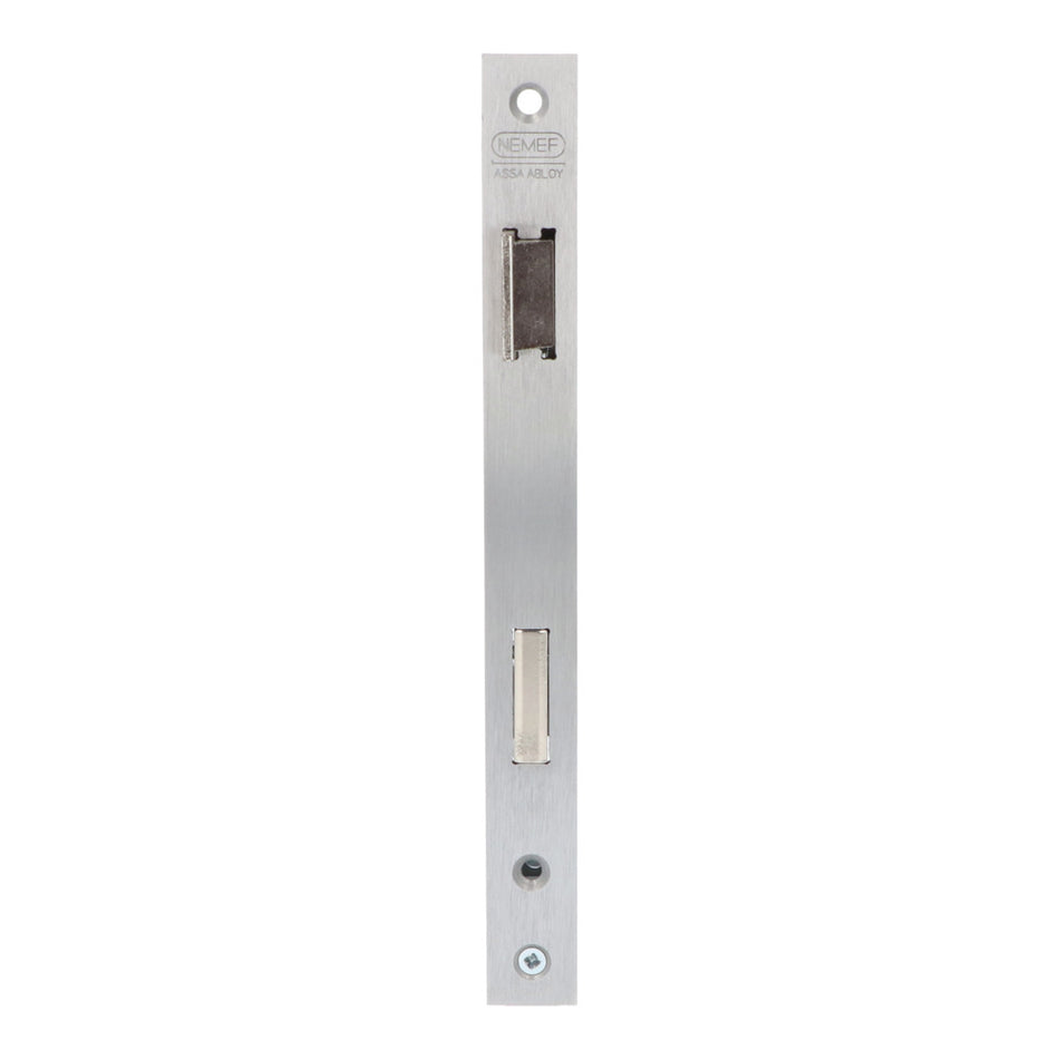 Nemef Smalslot 9602/07-30mm PC92mm Rechthoekige RVS voorplaat-820773