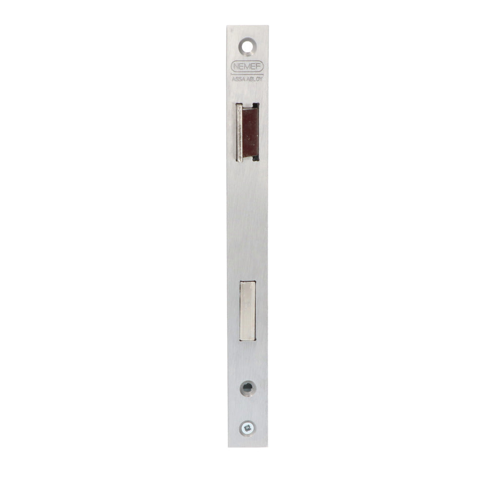 Nemef Smalslot 9603/07-35mm PC92mm Rechthoekige RVS voorplaat-820774