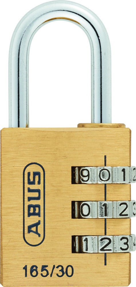 ABUS Cijferhangslot Messing 30mm-820790