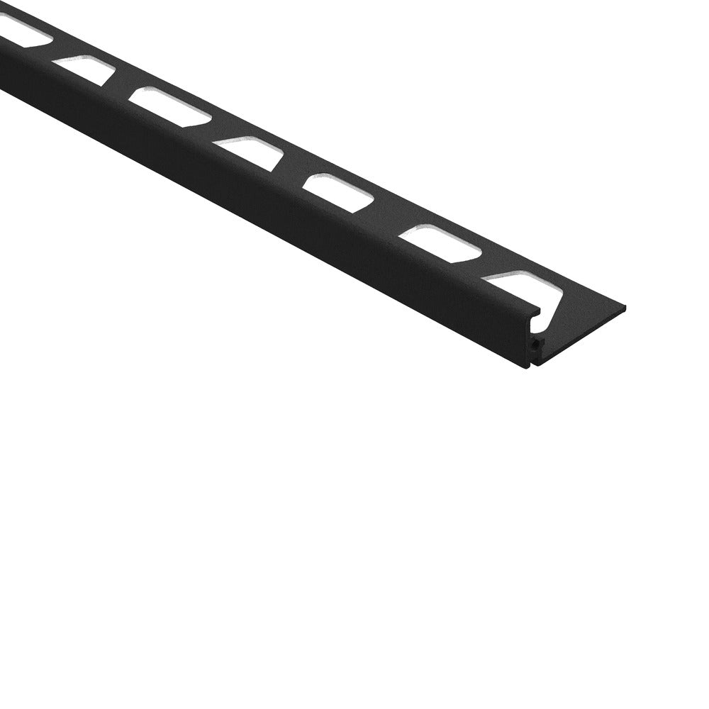 Schlüter Tegelprofiel J100MGS Aluminium Mat Zwart 10mmx 300 cm-821031
