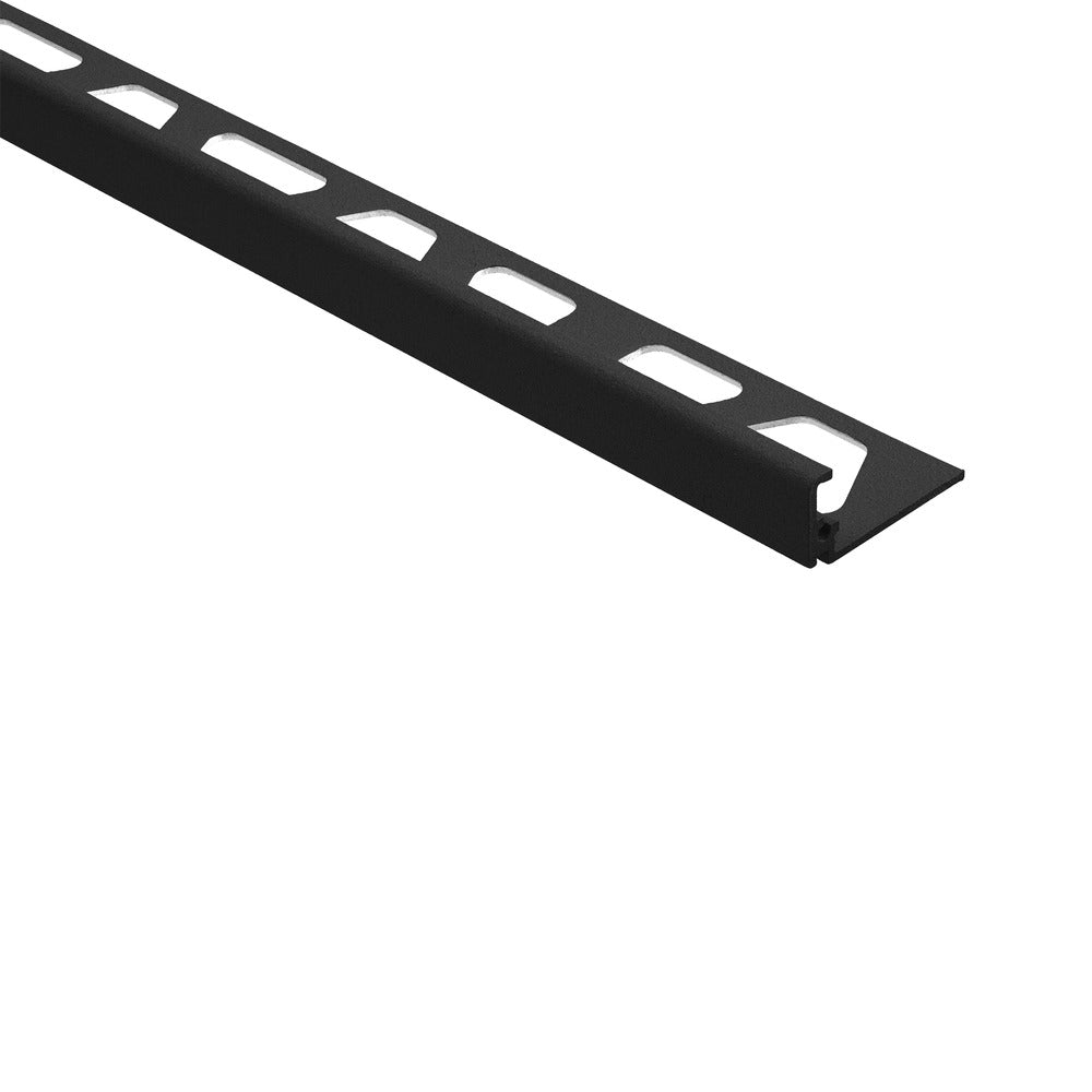 Schlüter Tegelprofiel J110MGS Aluminium Mat Zwart 11mm x 300 cm-821032