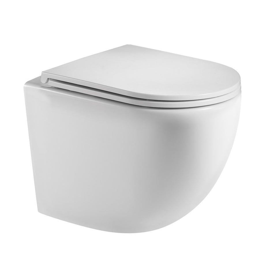 Wandcloset Genova Rimless Inclusief Softclose Wc Bril-822209