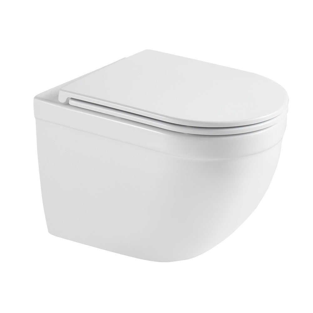 Wandcloset Milano Rimless Inclusief Softclose Wc Bril-822210