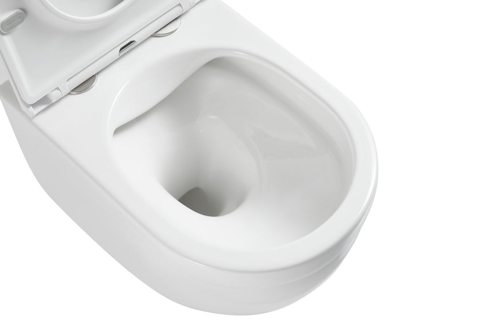 Wandcloset Milano Rimless Inclusief Softclose Wc Bril-822210