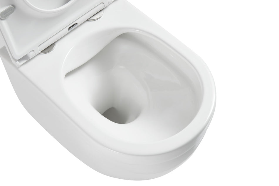 Wandcloset Milano Rimless Inclusief Softclose Wc Bril-822210