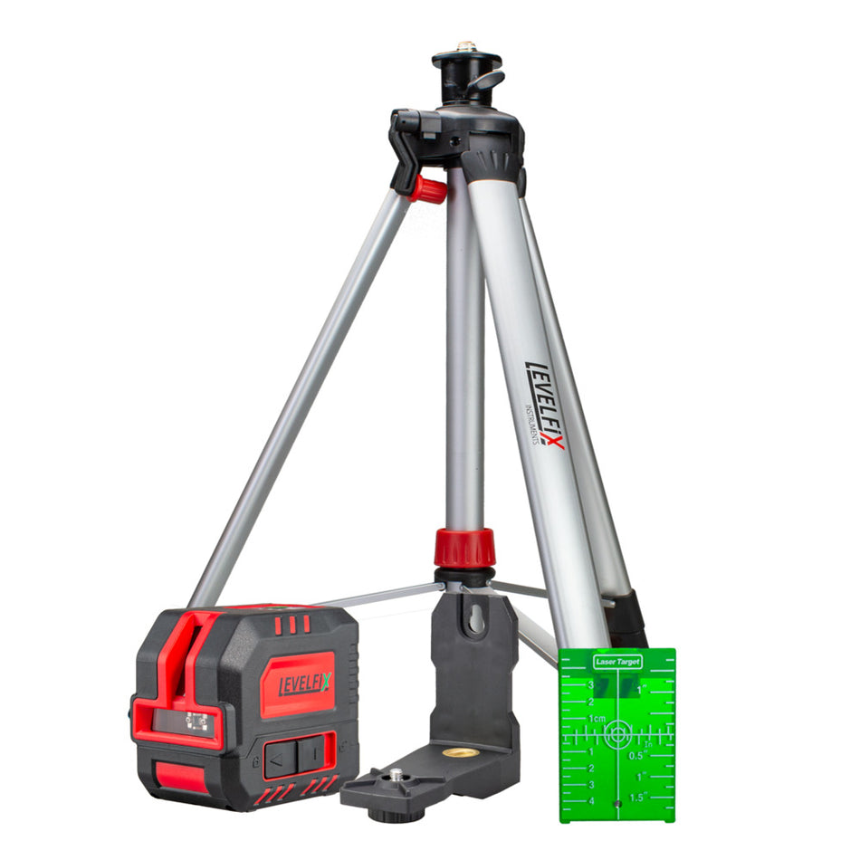 Levelfix CL120G Compacte Kruislijnlaser Met Statief-822856